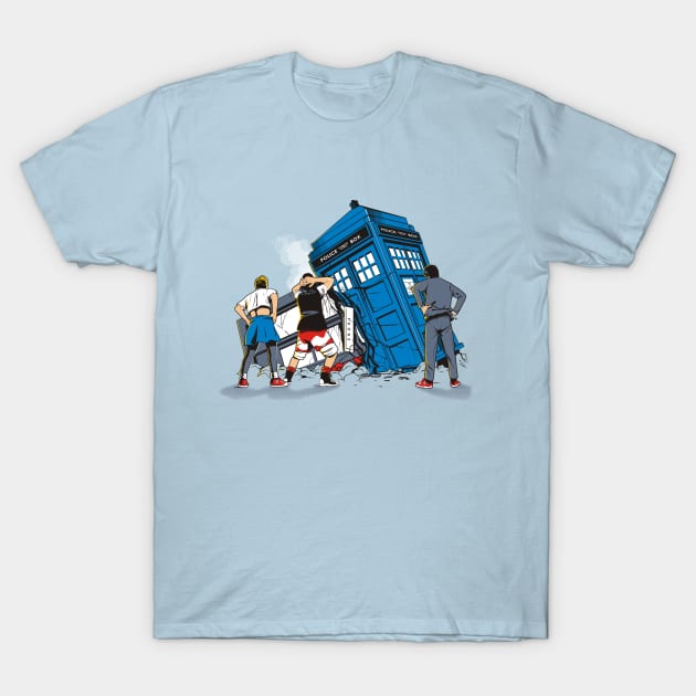 Time Crash T-Shirt by AdamsPinto